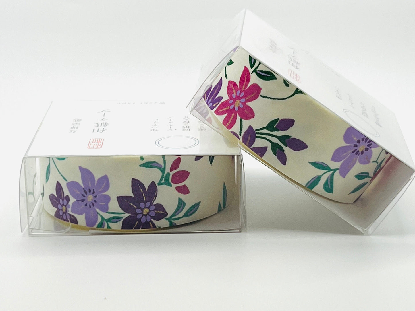 Tape, Washi, Shades Of Purple Flowers