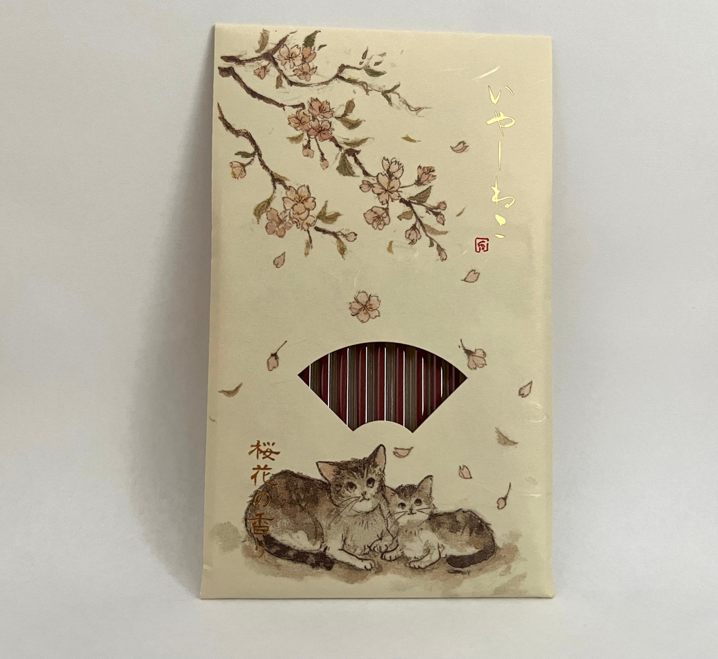 Incense, Short Sticks, Cat/Cherry Blossom Pkt