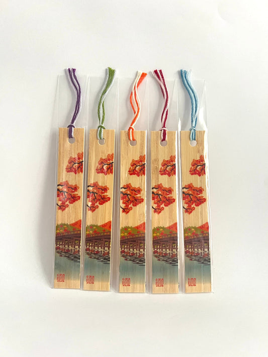 Bookmark, Bamboo, Arashiyama In Autumn