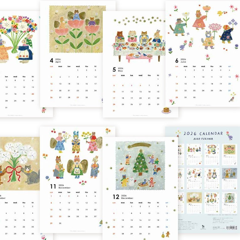 Calendar, 2026, Rabbits