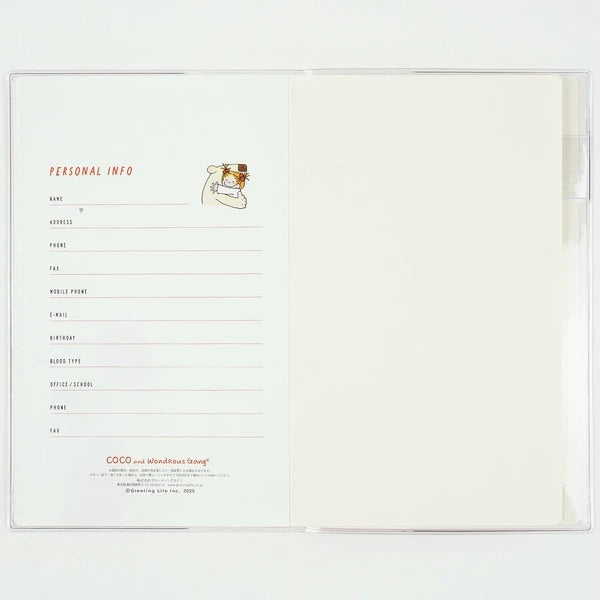 Diary, 2026, Slim A5, Coco & Friend