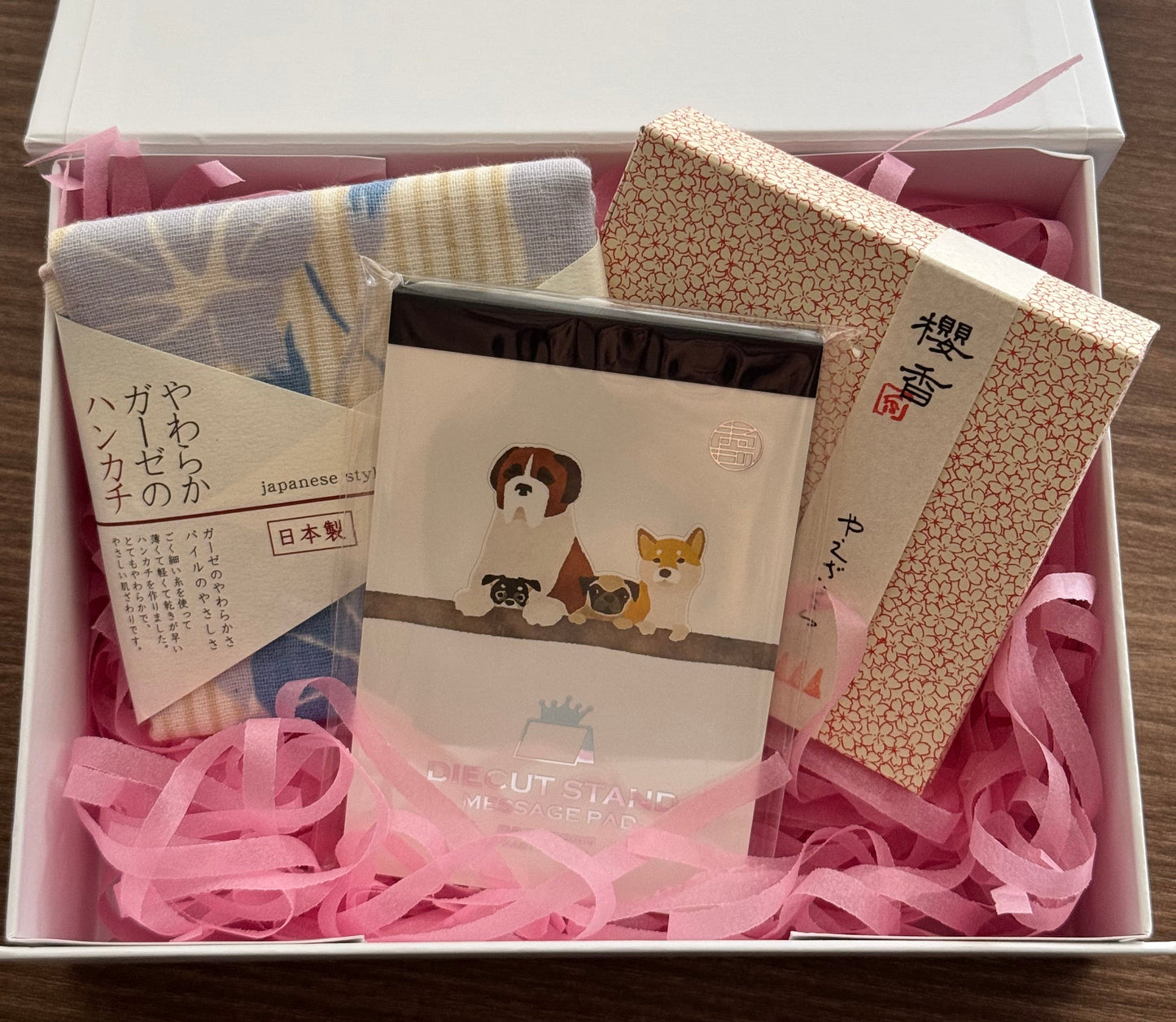 Gift Box, Small, White, Springtime Paws