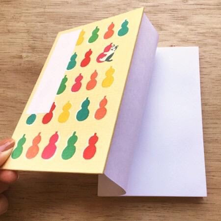 Goshuin Chou/Stamp Book, Cat & Pumpkin