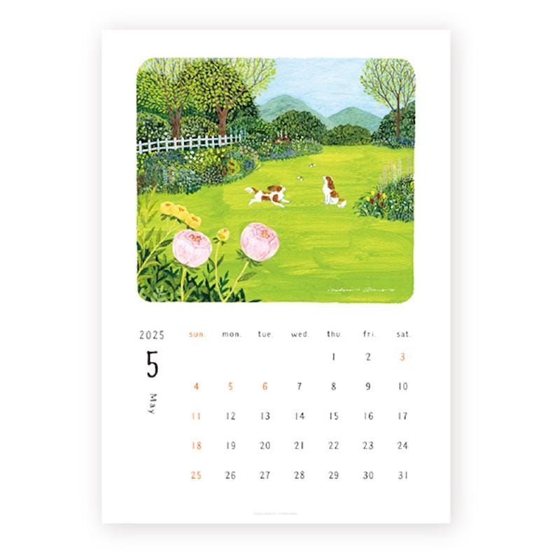 Cat in the Window 2025 Calendar