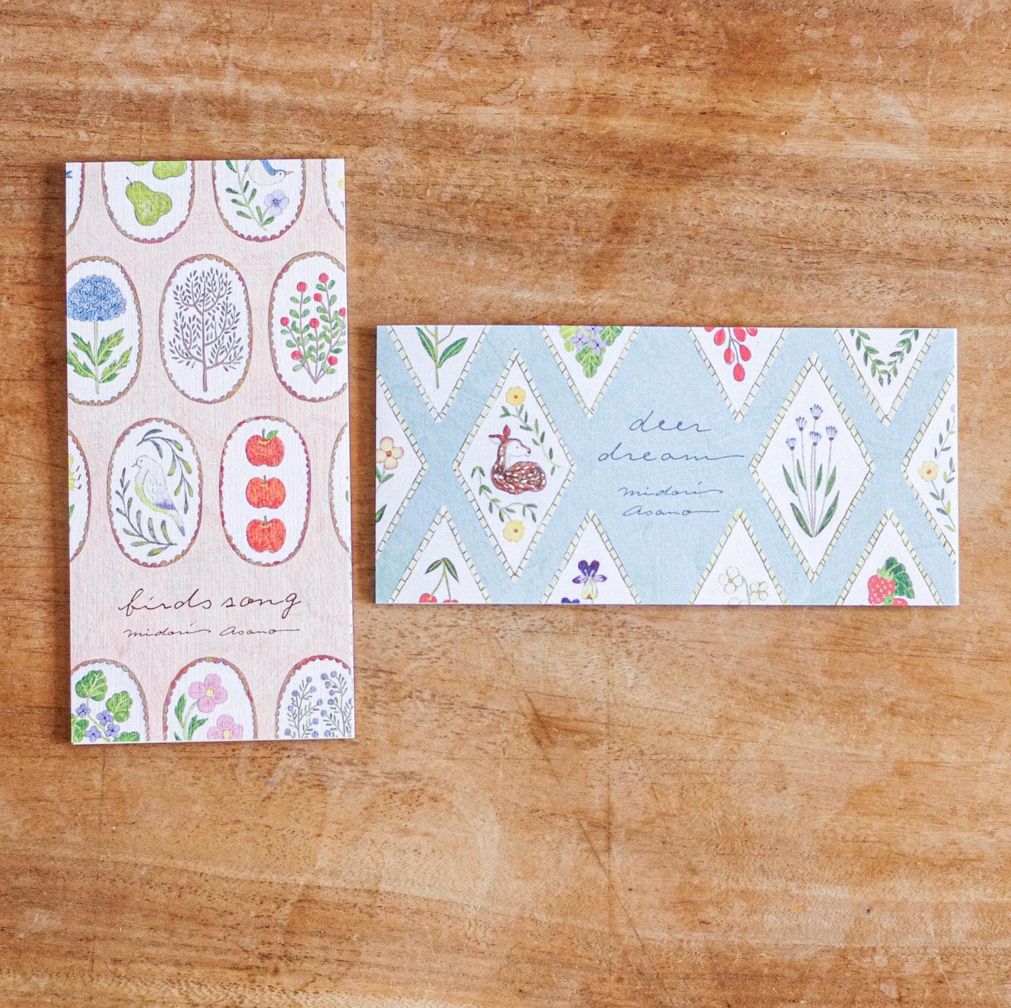 Japanese Notepad, Long, Deer Dream - Scents of Japan