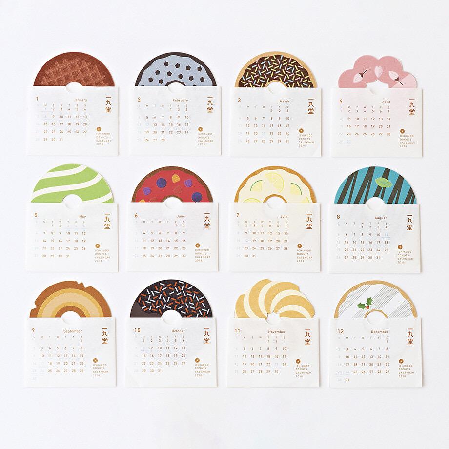Donut 2025 Calendar