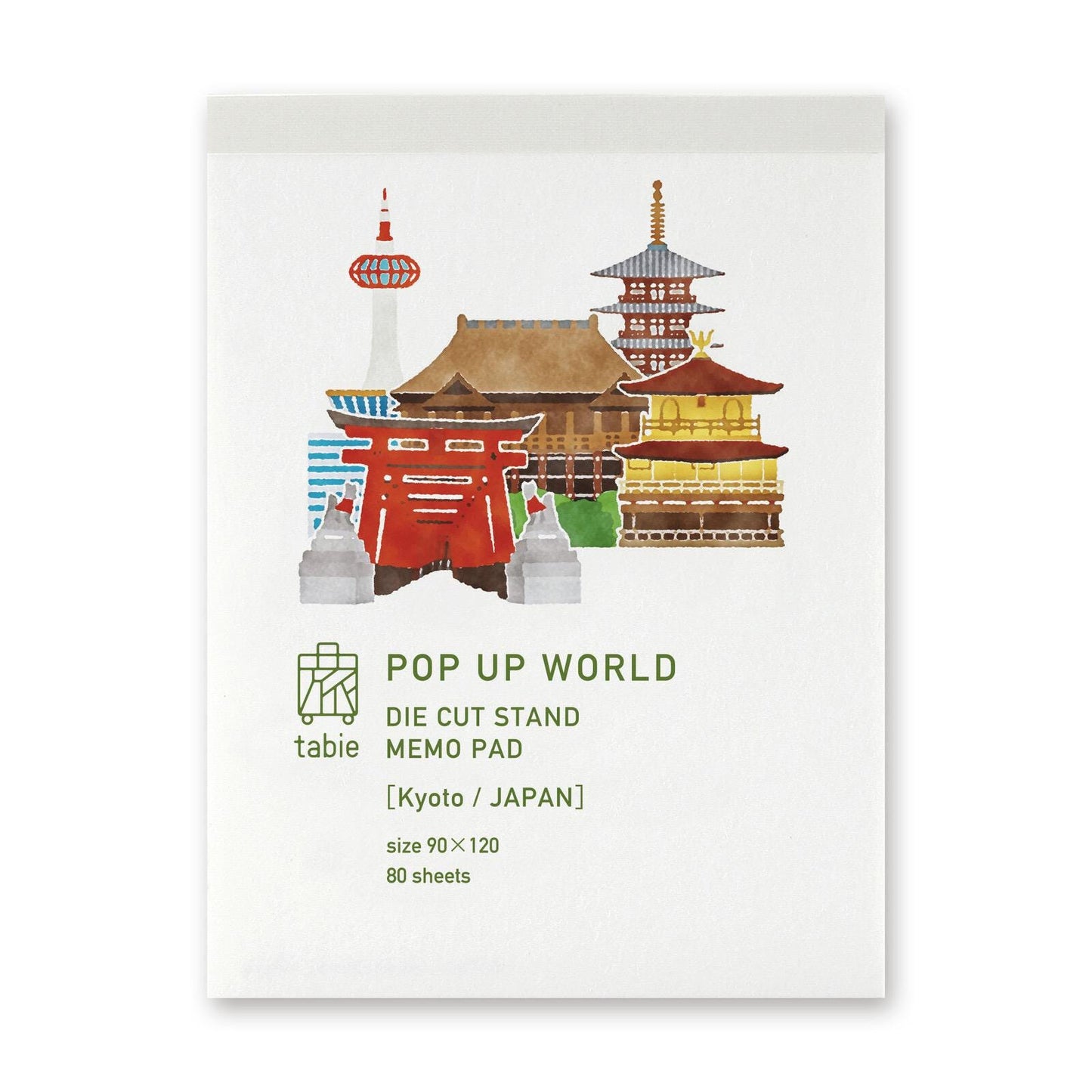 Kyoto Pop Up World Note Pad