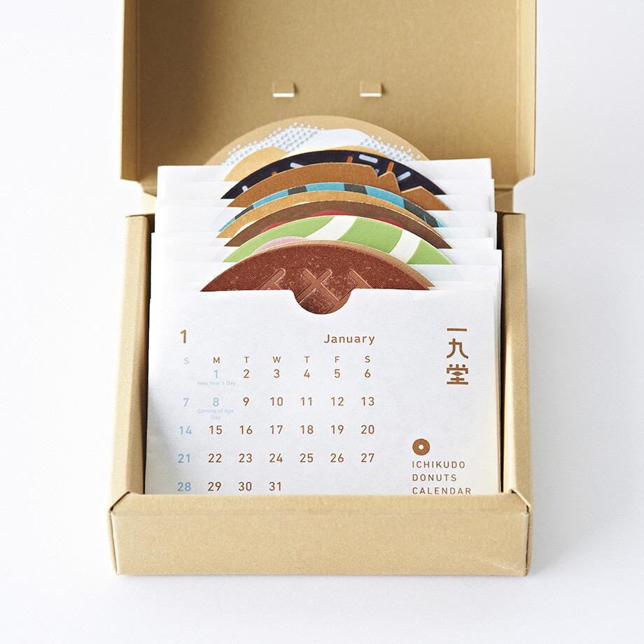 Donut 2025 Calendar