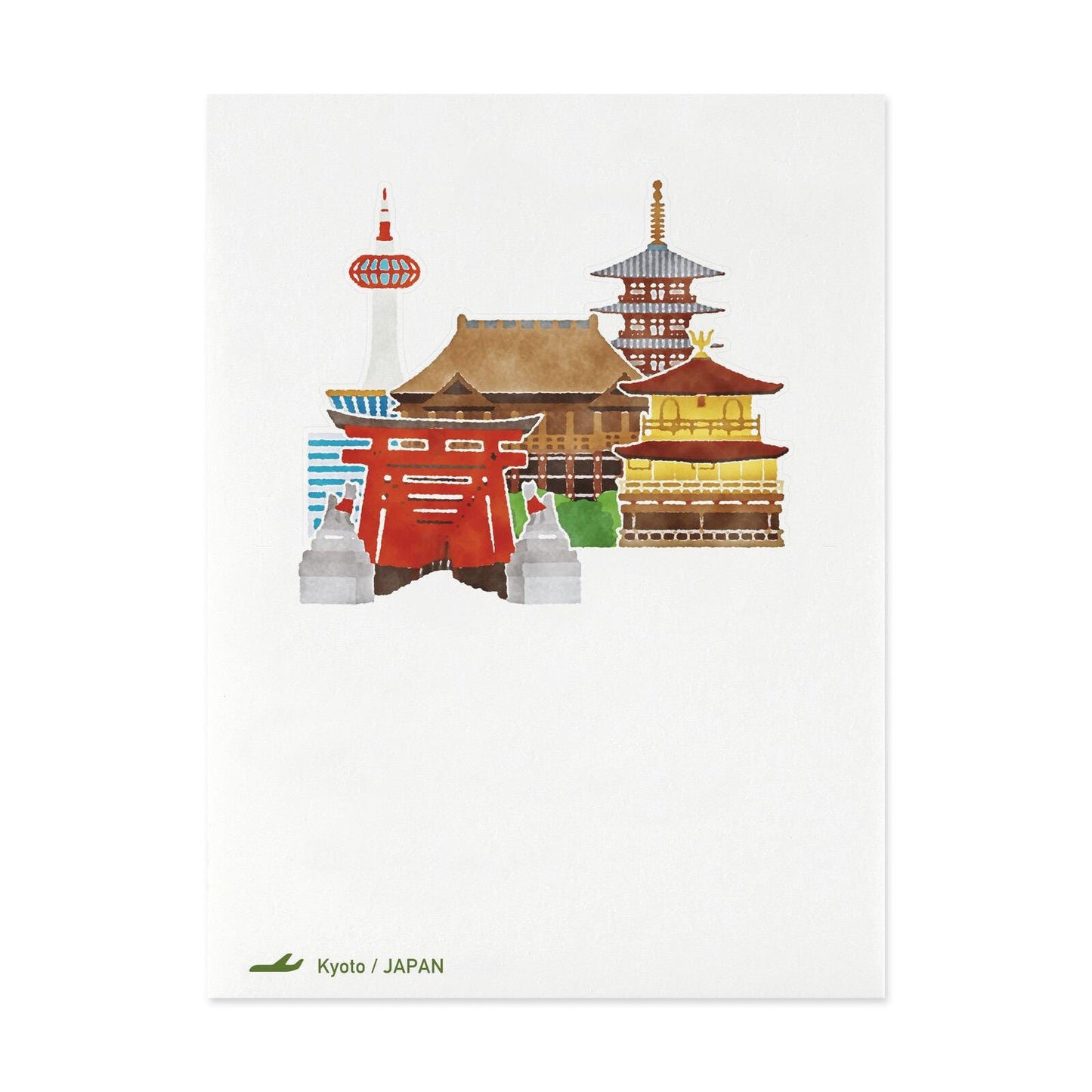 Kyoto Pop Up World Note Pad