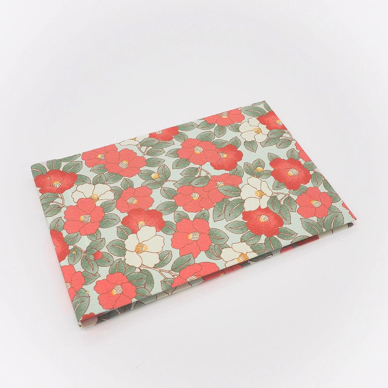 Goshuin Holder (Spread Size), “Camellia Flowers"