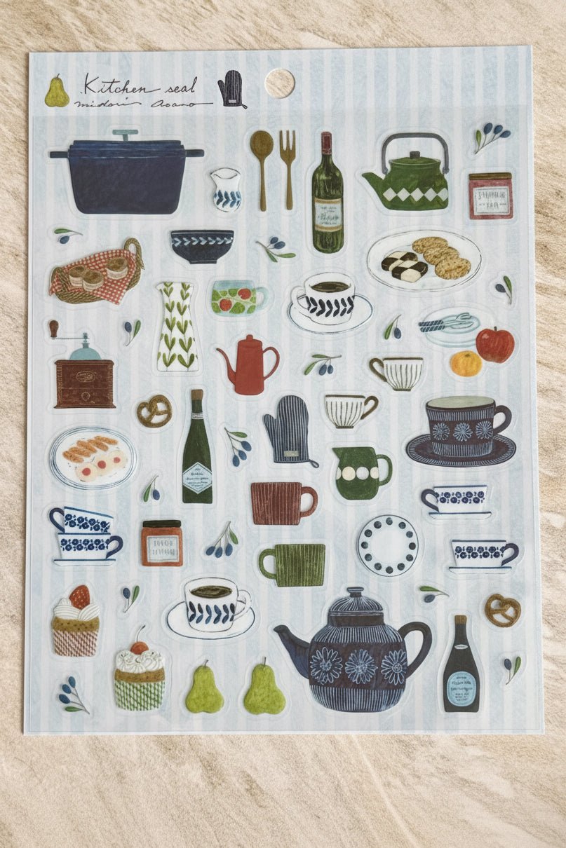 Japanese Kitchen Stickers - Scents of Japan
