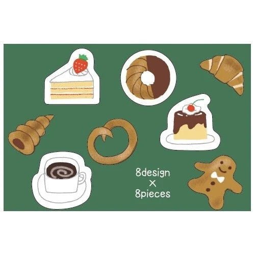 Japanese Sweet Things Stickers - Scents of Japan