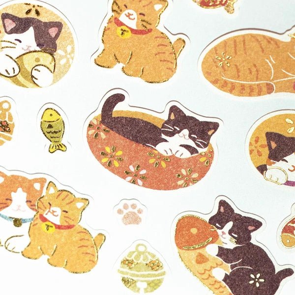 Wanowa Cats Stickers - Scents of Japan