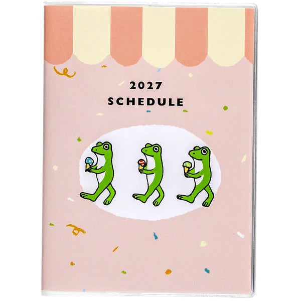 2027 Japanese Diary – A6, Frogs - Scents of Japan