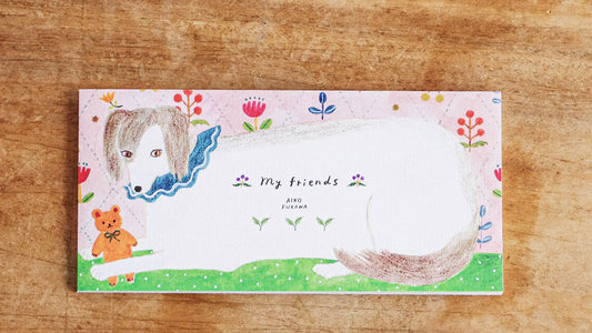 Japanese Notepad, Long, My Friends - Scents of Japan