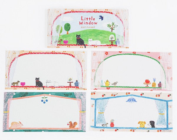 Japanese Notepad, Long, Little Window - Scents of Japan