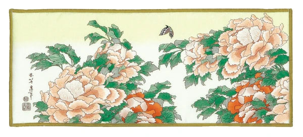 Microfibre Glasses Cloth, Hokusai, Peonies and Butterflies - Scents of Japan