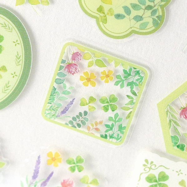 Japanese Stickers, My Garden Watercolour Flowers - Scents of Japan
