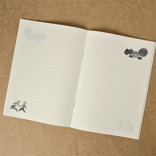 Japanese Notebook, A5, Grimm's Fairy Tales