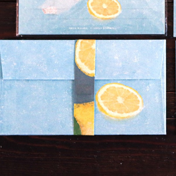 Japanese Lemon & Polar Bear Letter Writing Set - A Recipe for Self-Love - Scents of Japan