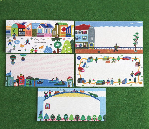 Japanese Notepad, Long, City Life