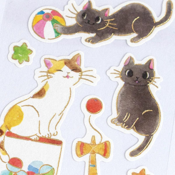 Japanese Retro Stickers – Cats & Retro Toys – Scents of Japan