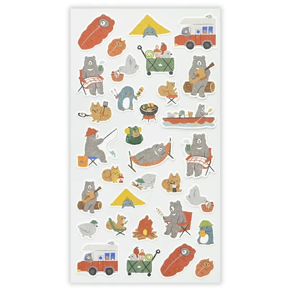 Japanese Stickers – Yamanowa Neighbourhood Camping – Scents of Japan