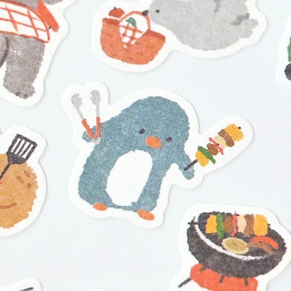 Japanese Stickers – Yamanowa Neighbourhood Camping – Scents of Japan