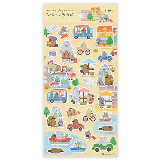 Japanese Stickers – Yamanowa Neighbourhood Travel – Scents of Japan