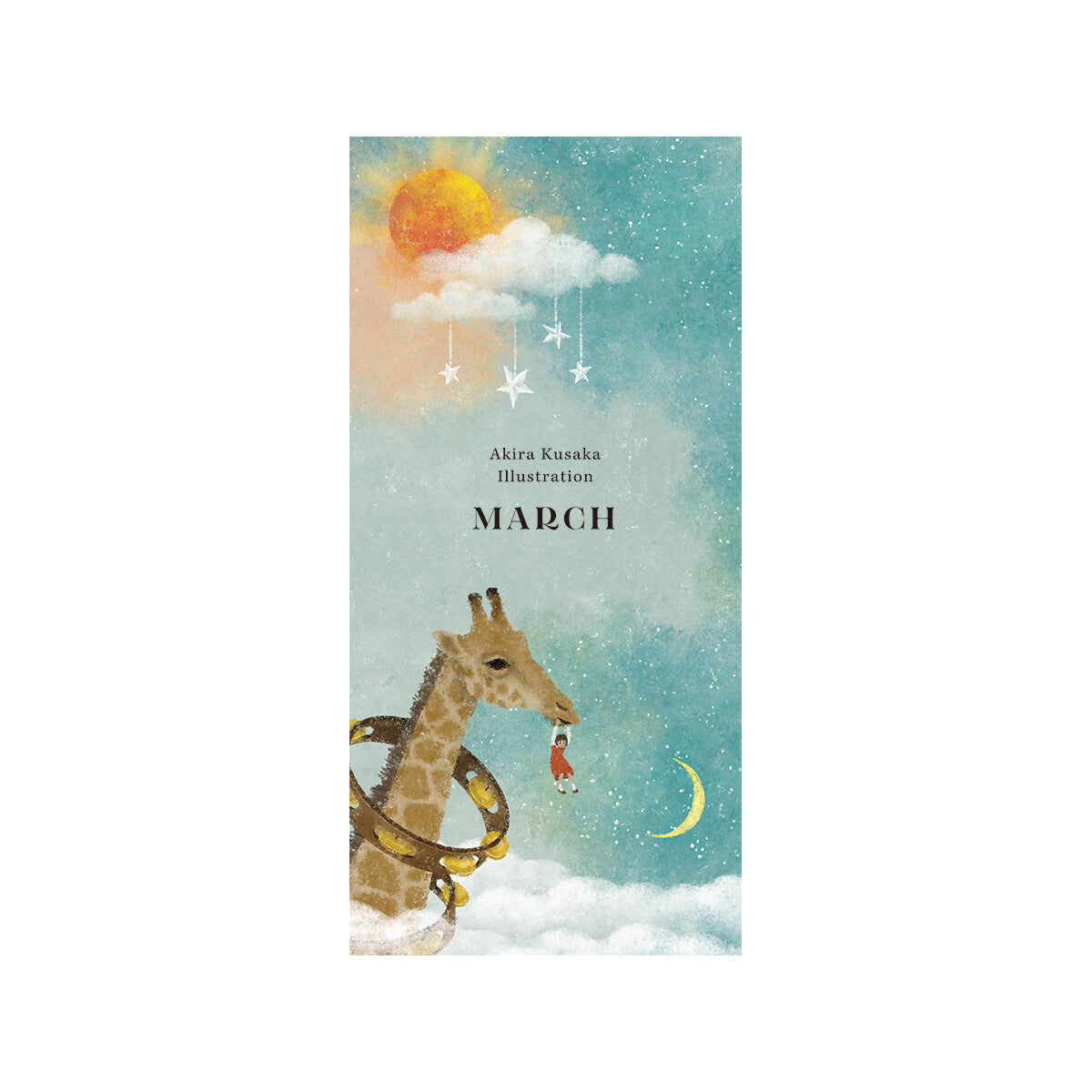 Japanese Notepad, Long, March Giraffe - Scents of Japan