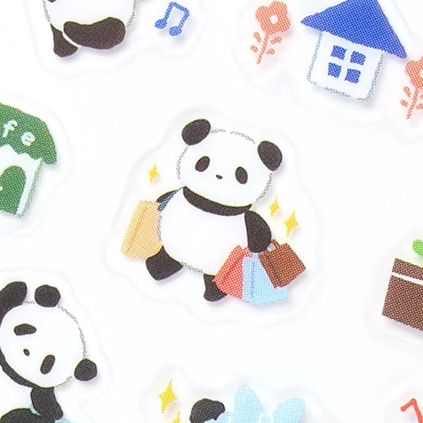 Japanese Planner Stickers – Panda Hobbies & Daily Life – Scents of Japan