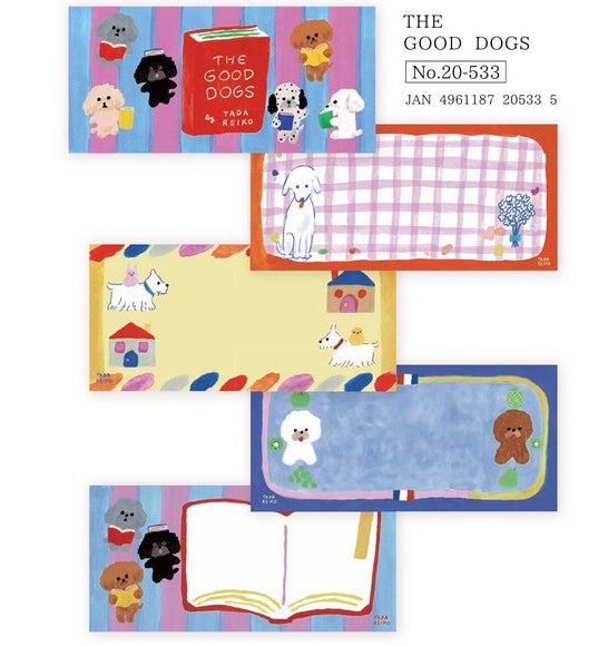 Japanese Notepad, Long, The Good Dogs - Scents of Japan