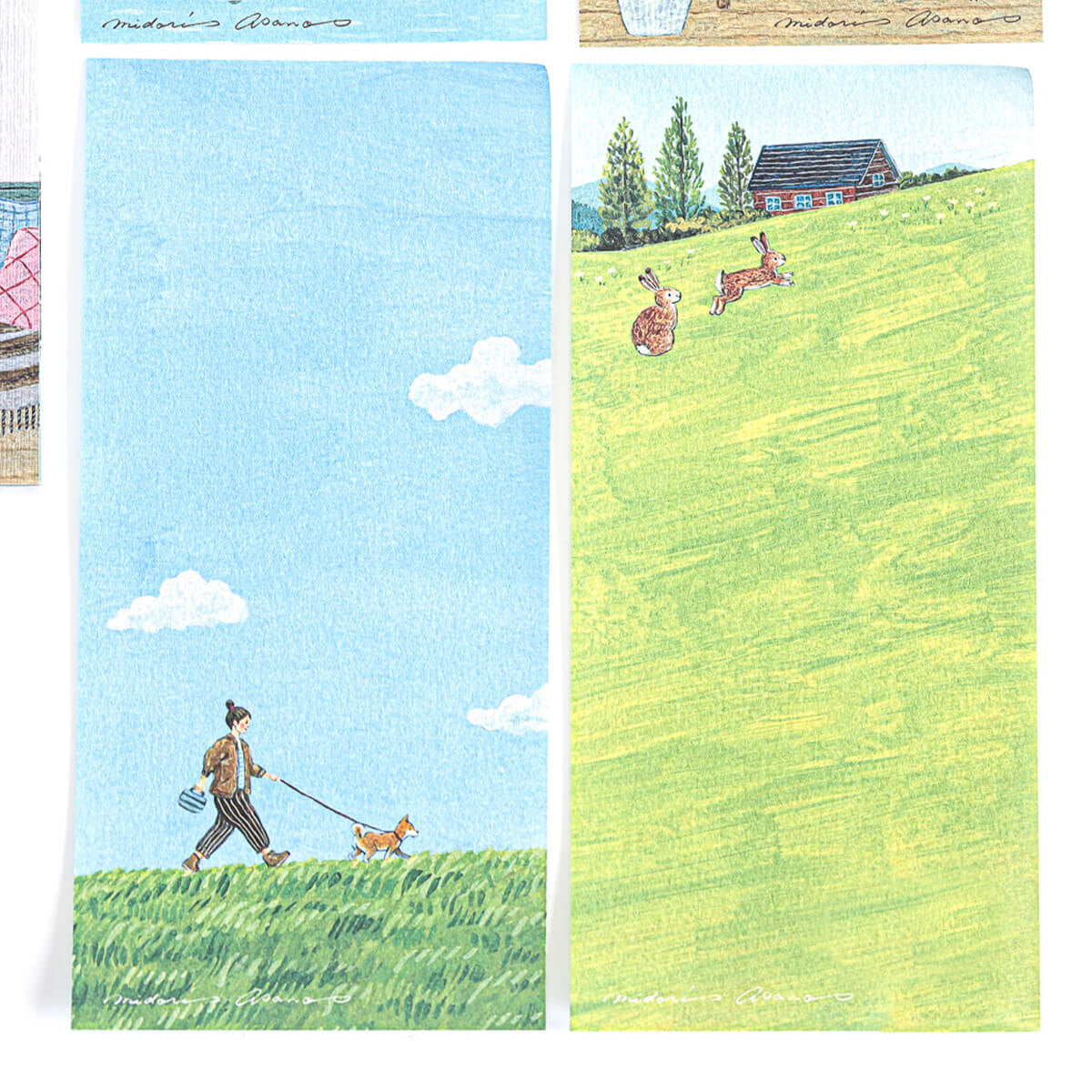 Japanese Notepad, Long, One Day - Scents of Japan