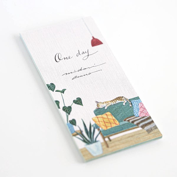 Japanese Notepad, Long, One Day - Scents of Japan