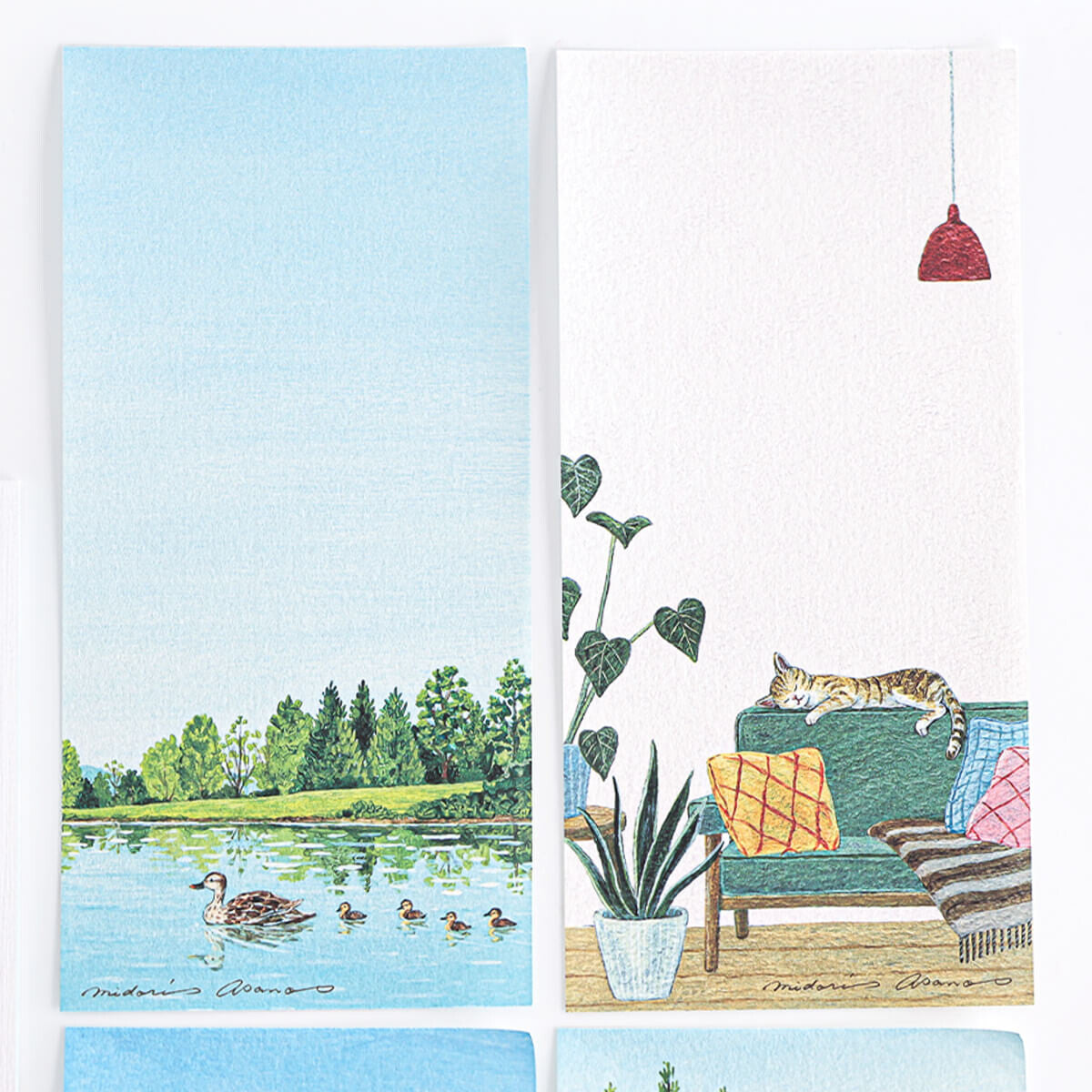 Japanese Notepad, Long, One Day - Scents of Japan