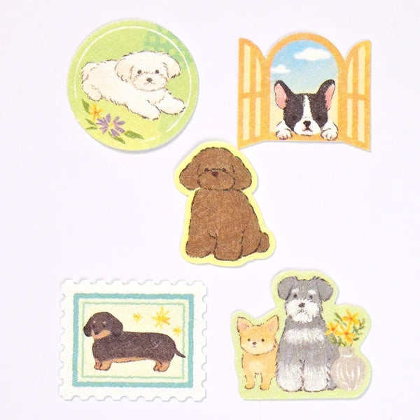 Stickers, Flake, My Mood, Green, Dogs