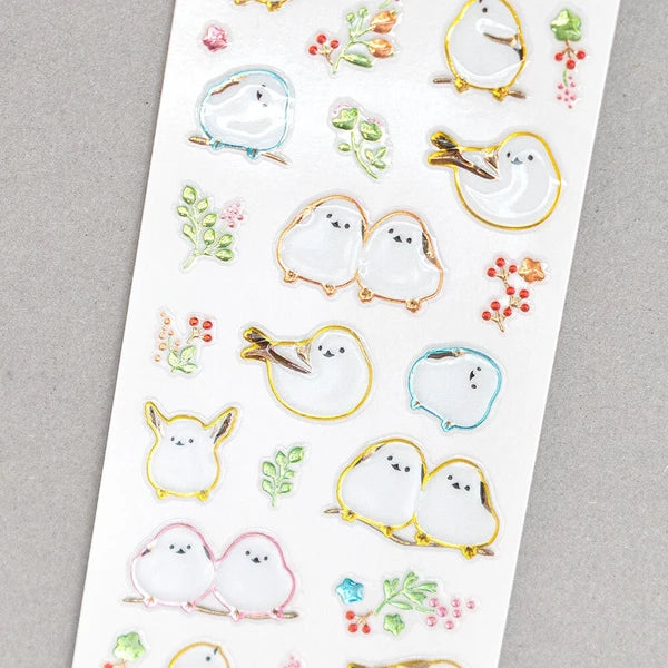 Japanese Foil Stickers – Sparrows