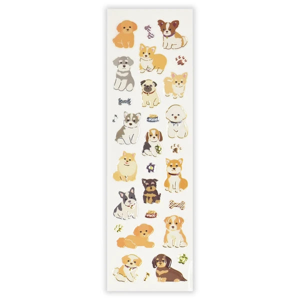 Japanese Raised Stickers – Dog Breeds – Scents of Japan