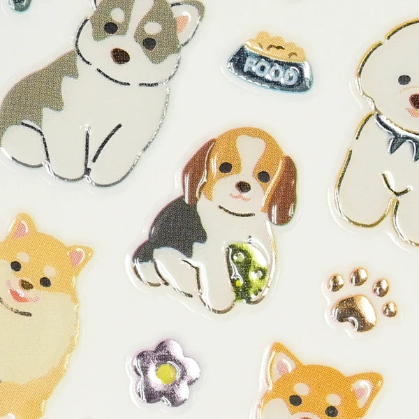 Japanese Raised Stickers – Dog Breeds – Scents of Japan