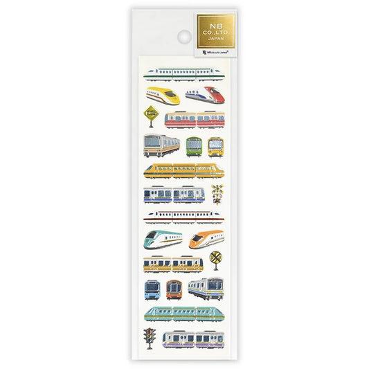 Japanese Raised Stickers – Shinkansen – Scents of Japan
