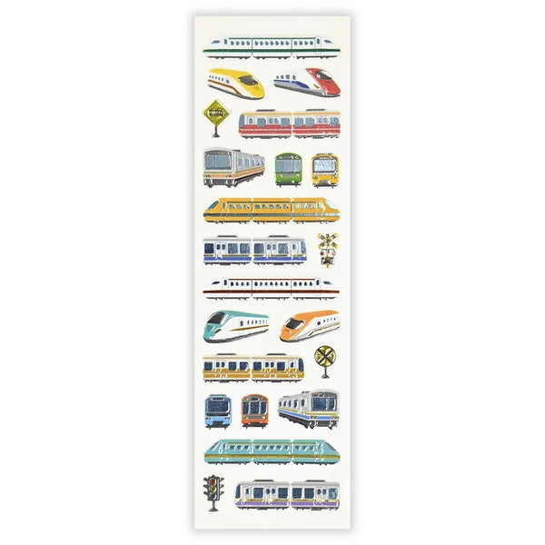 Japanese Raised Stickers – Shinkansen – Scents of Japan