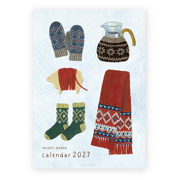2027 Japanese Calendar, Everyday by Midori Asano - Scents of Japan
