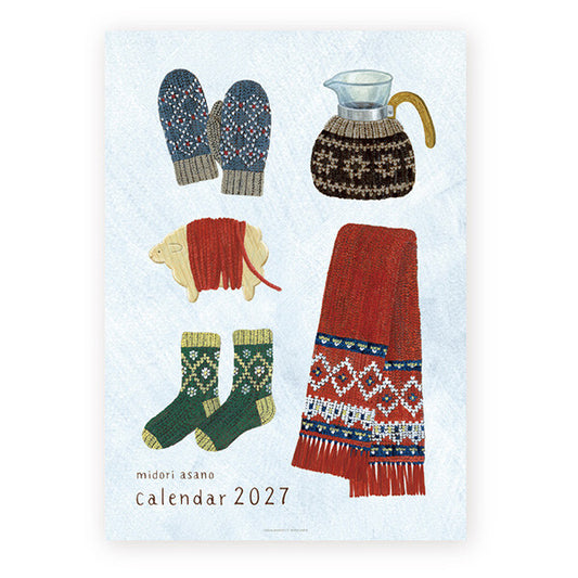 2027 Japanese Calendar, Everyday by Midori Asano - Scents of Japan