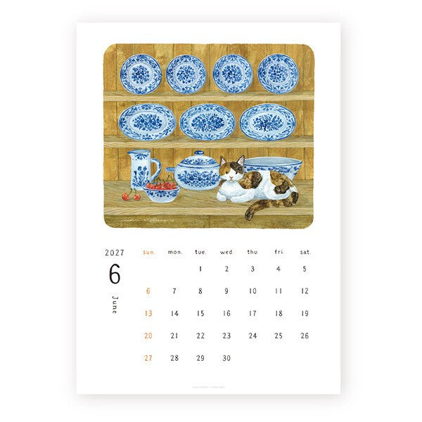 2027 Japanese Calendar, Everyday by Midori Asano - Scents of Japan