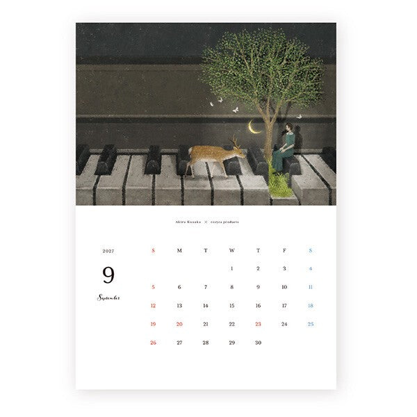 2027 Japanese Calendar, Concert - Scents of Japan