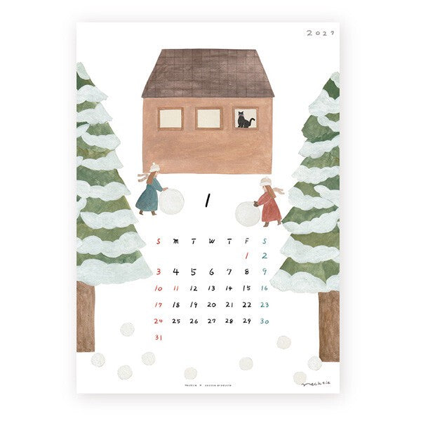2027 Calendar, Home & Garden - Scents of Japan