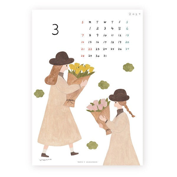 2027 Calendar, Home & Garden - Scents of Japan