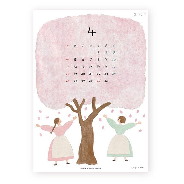 2027 Calendar, Home & Garden - Scents of Japan