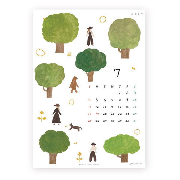 2027 Calendar, Home & Garden - Scents of Japan