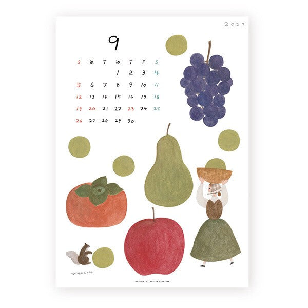 2027 Calendar, Home & Garden - Scents of Japan